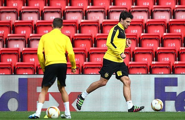 Mats Hummels was missed in the Dortmund defence